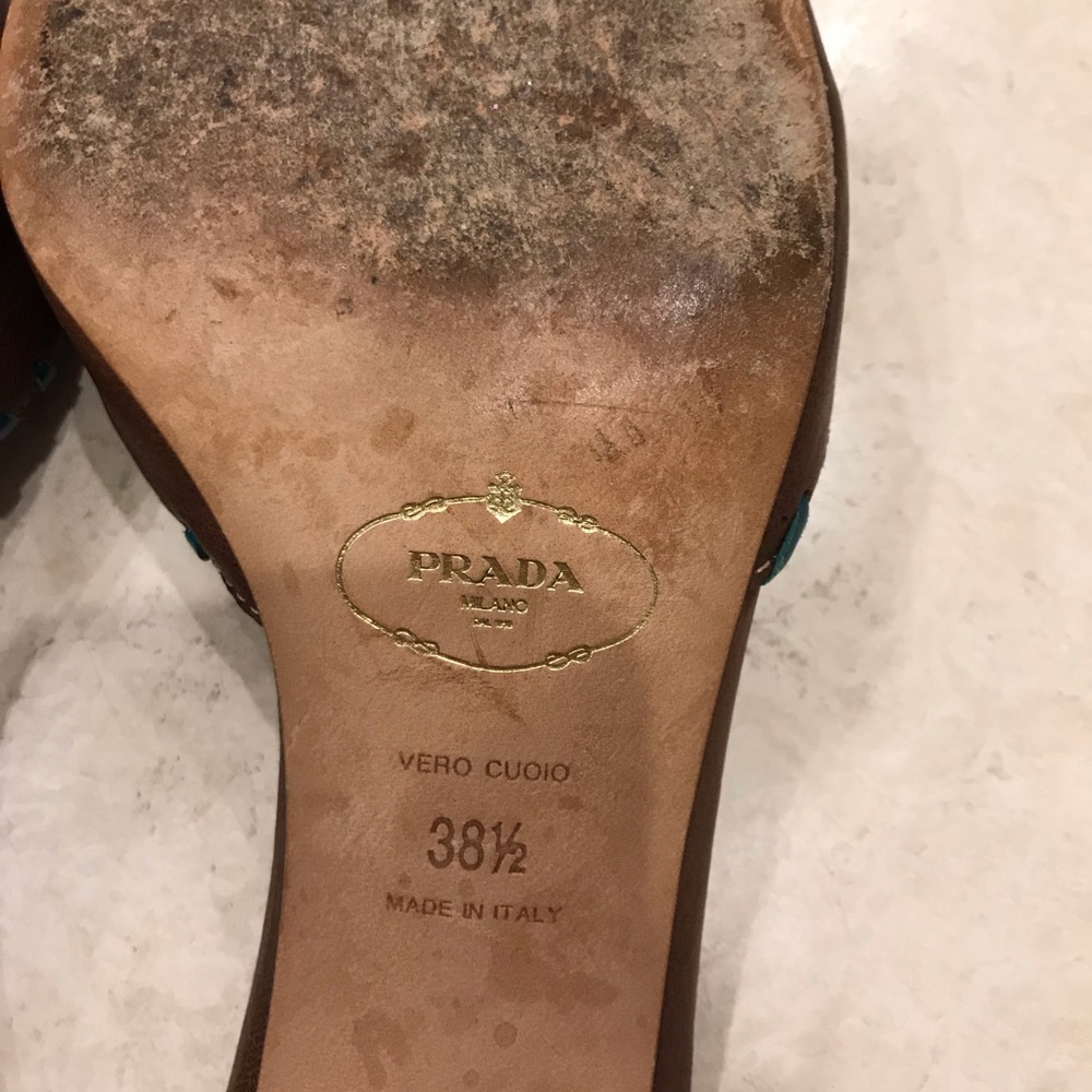 SOLD PRADA Heeled Sandals - Picture 7 of 8